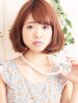 美容室クローバー 新小岩店(clover) ☆愛され☆シフォンバランスワンカールボブ♪【新小岩】