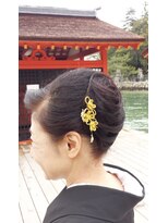 ココン(cocon) 夜会巻アレンジ