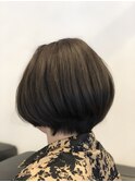 大人な雰囲気のボブ