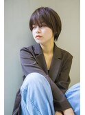 【mee.】 ブチ ストレートショートヘア