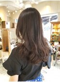 ロング×スイングパーマ
