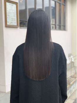 ミヤニシアクセス(miyanishi AX'S)の写真/【呉市広本町・駐車場有】一人ひとりの髪質に合ったスタイルをご提案☆美しいストレートをダメージレスで＊