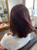 ラ メール ヘア デザイン(La mer HAIR DESIGN)&nbsp;ブラウン多め『ピンクブラウンカラー』