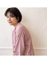 アンヘアー(UNHAIR by shiomiH)&nbsp;シースルー前髪バッサリイメチェンショート