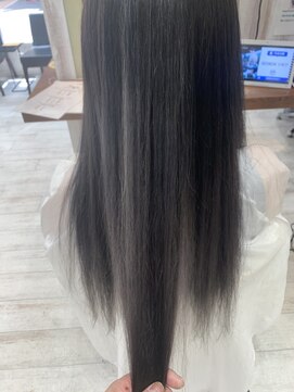 ソワン ドゥ ブレス 立花店(soin de brace) シルバー×ハイライト×デザインカラー