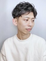 【morio原宿】アップバング　ツーブロック　ウェーブ