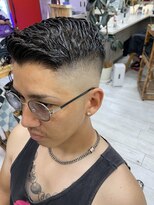 ヘアー ラボ エムツー(hair lab m2) 濡れパン×フェード