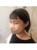 ブラウンベージュ×ハイライト