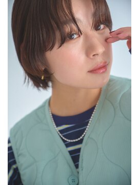 リトル ポルト 三宮(little×PORTO) ひし形ニュアンスミニボブ