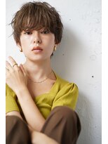 コンティロミー(CONTI ROMMY.)&nbsp;耳だしニュアンスショート/オール世代◎/白髪対応　コンティ