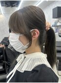 【艶カラー×顔周りカット】韓国/韓国ヘア/町田/町田駅/学割
