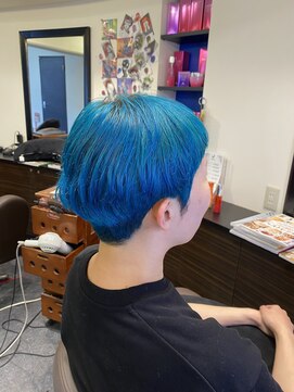 カームヘアー(kaam hair) ブルーヘアー