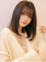 アグ ヘアー ラング 屋島店(Agu hair lang) 《Agu hair》ショコラベージュエアストレート