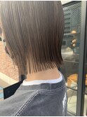 美髪大人可愛い大人美人ヘルシースタイルシースルーバング