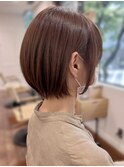 『丸みショート』 #仙台#髪質改善#白畑