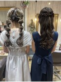 特別な日のヘアセット