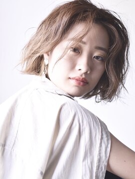 ジールヤマグチ 朝霧駅前店 【白髪ぼかし】スパイラルパーマ/トランクスヘア/グレイヘア