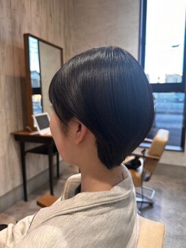 エヌアンドエー 杉戸高野台店(N&A) 20代30代のイケメンショート 大人ショート サラ艶黒髪