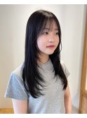 ざくざくロングハイレイヤー