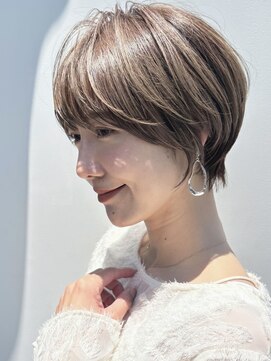 アンド ストーリーズ(&STORIES) 斜めバング/ニュアンスカラー/絶壁解消40代/50代【橋本】