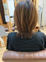 グランバイ アトリエドングリ(Grand × AtlierDonguri)&nbsp;お客様髪質改善データ1344（軽くしたい方にお勧め）