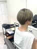 【20%OFF】＊カット+1ブリーチonカラー+linkトリートメント5step￥28500→