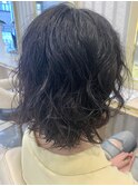 20代ボブパーマ ウルフパーマ くるくるパーマ ショートパーマ