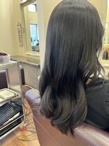 リミットヘアー 大在店(Remit hair)&nbsp;韓国風巻暗めカラー