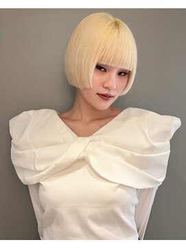 ハコ プラス(HACO+) 【HACO＋】rena/blond×マイクロボブ