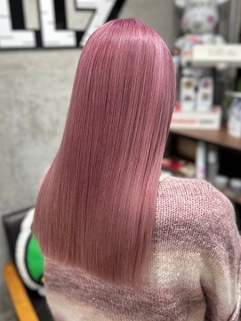 オルズ 渋谷(ALLZ) ペールピンクカラー/ケアブリーチケアカラートリートメント渋谷