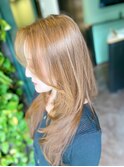 顔周りレイヤーツヤ髪/韓国風/ハイレイヤー20代30代40代50代