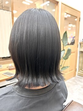 サロン プエラ バイ ネオヘアー(salon puella by neo hair) ギリッギリくくれる長さのボブ