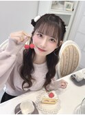 大人可愛い!片耳ひつじヘア♪_優希
