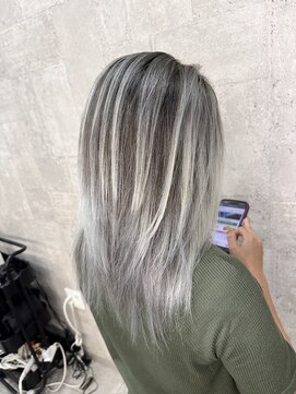 スキル 石岡(SKILL) バレイヤージュ/ニュアンスカラー/髪質改善