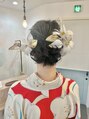 ユニオ(unio)&nbsp;卒業式、袴に似合うヘアセット