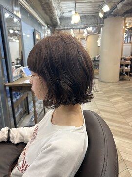 アリスバイアフロート 自由が丘(ALICe by AFLOAT) コテ巻きパーマ/ボブパーマ/小顔