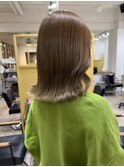 ブリーチなしミルクティーベージュ