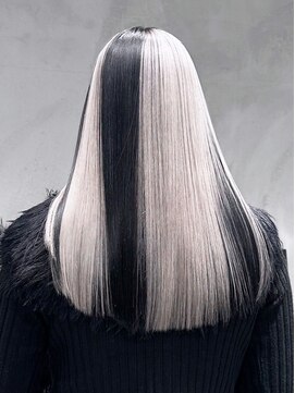 アルバム 渋谷パルコ(ALBUM) ロング美髪おくれ毛韓国ヘアホワイトブロンド_ba546041