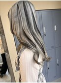 シルバー×ブラック