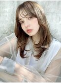 くびれヘア/縮毛矯正/髪質改善/ハイライトカラー[府中］