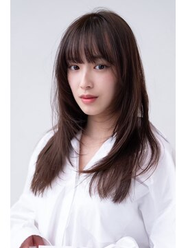エースハバナ 渋谷(1 HAVANA) チョコグレージュ/20代30代大人かわいい/ミディアムレイヤー