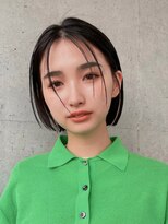 フォト 新宿三丁目(foto)&nbsp;ショートボブ/ハイライトカラー/白髪/白髪ぼかし/ブリーチ/新宿