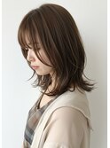 30代40代50代ミディアムレイヤー髪質改善酸性ストレート縮毛矯正