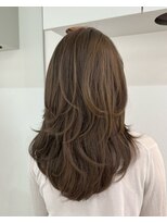 ムード(MOOD,)&nbsp;暗めカラー/グランマッシュ[レイヤーカット/髪質改善/銀座]