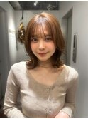ミディアムレイヤー/透明感ミルクティーベージュ