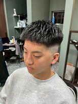 スタンドバーバー 柏(STAND BARBER)&nbsp;MEN’S HAIR/波巻ツイストスパイラル/フェザーパーマ/柏