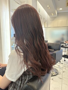 ヘアーサロン ファイブシー(HAIR SALON 5C) ブリーチを使わないダブルカラー♪ピンクブラウン