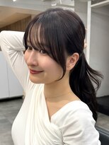 アビー(ABBEY3)&nbsp;顔まわり顔周り前髪カットミディアムレイヤーロングレイヤー