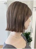 栄外ハネナチュラル大人可愛い韓国ボブ