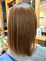 ラグシス 美髪ストレート(Luxis)&nbsp;エアストレート×内巻きミディアム